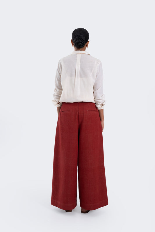 Hand embroidered Organic Cotton Shirt