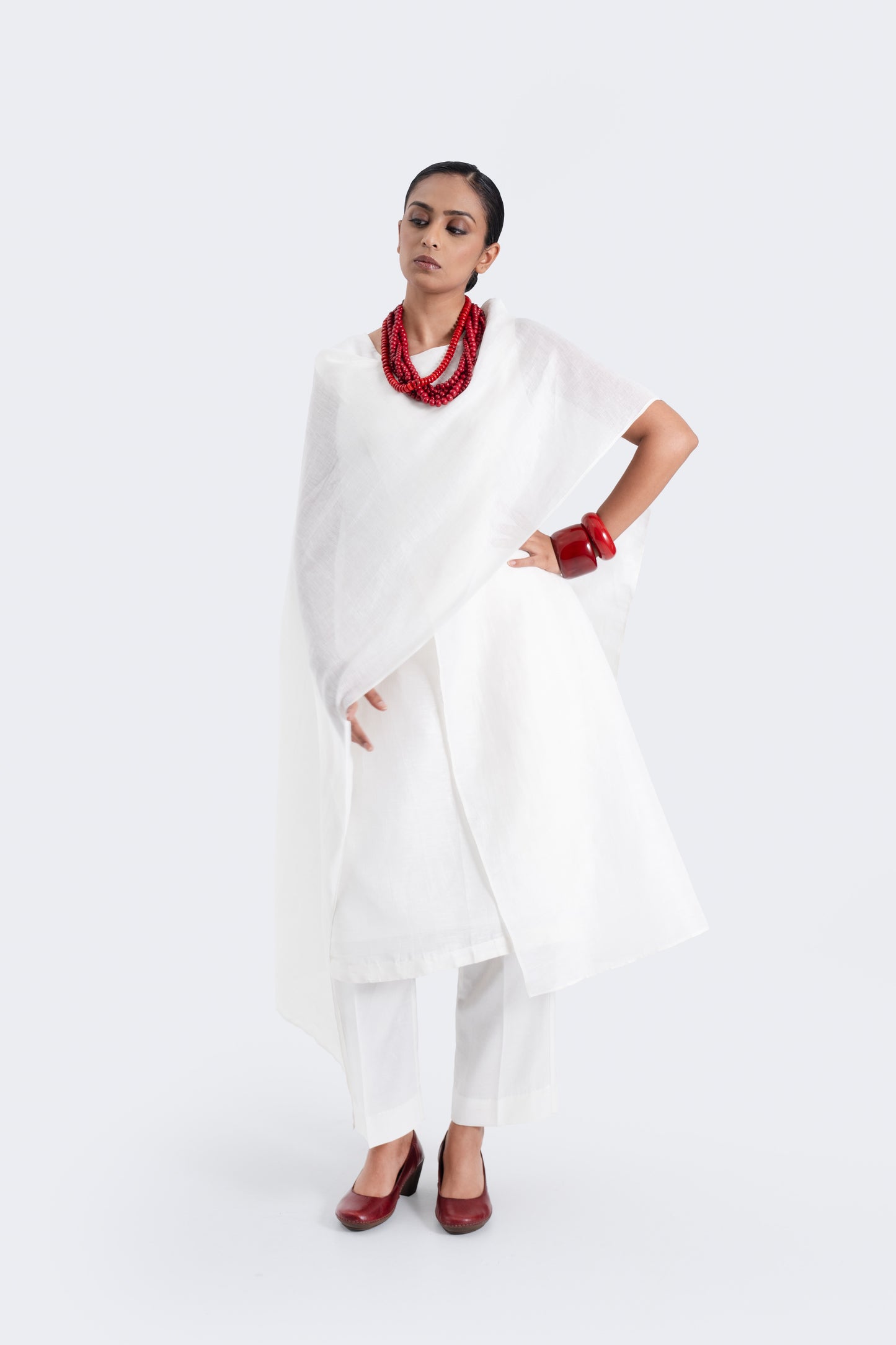 Drape Tunic Linen Cotton