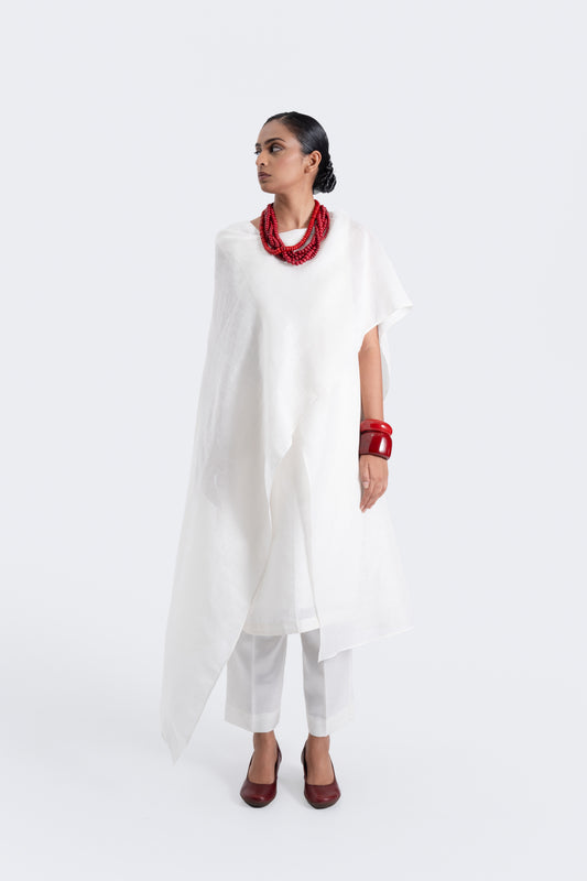 Drape Tunic Linen Cotton