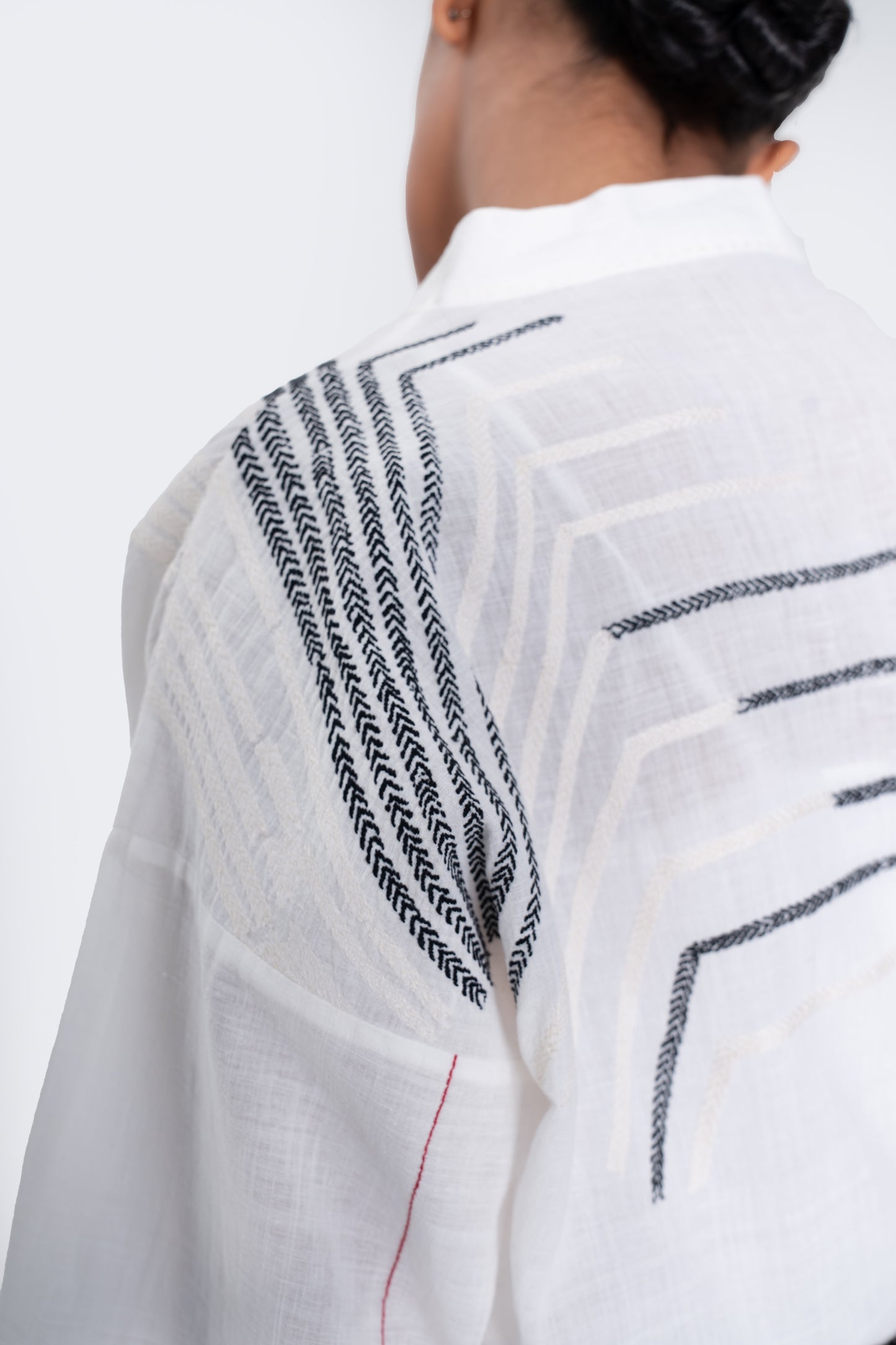 Hand embroidered Element Kimono