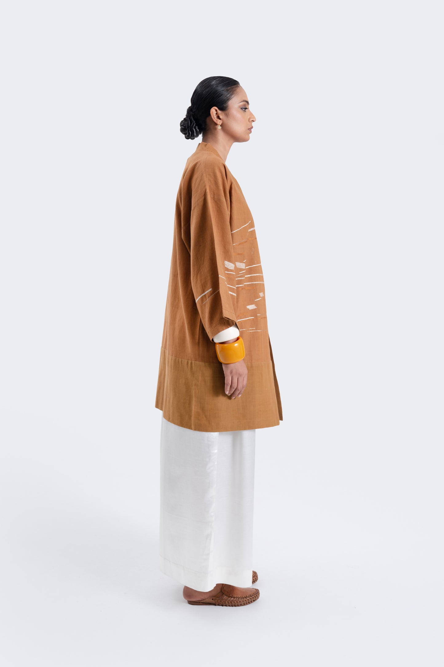 Hand embroidered Sculpt Kimono