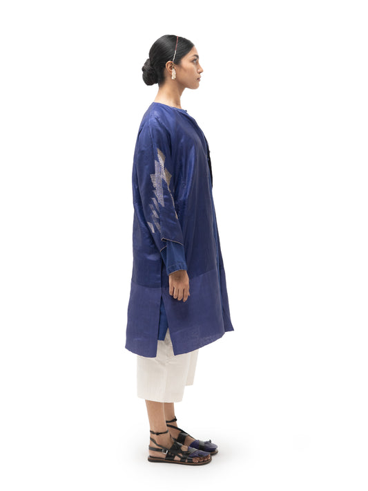 Hand Embroidered Silk Kimono Jacket
