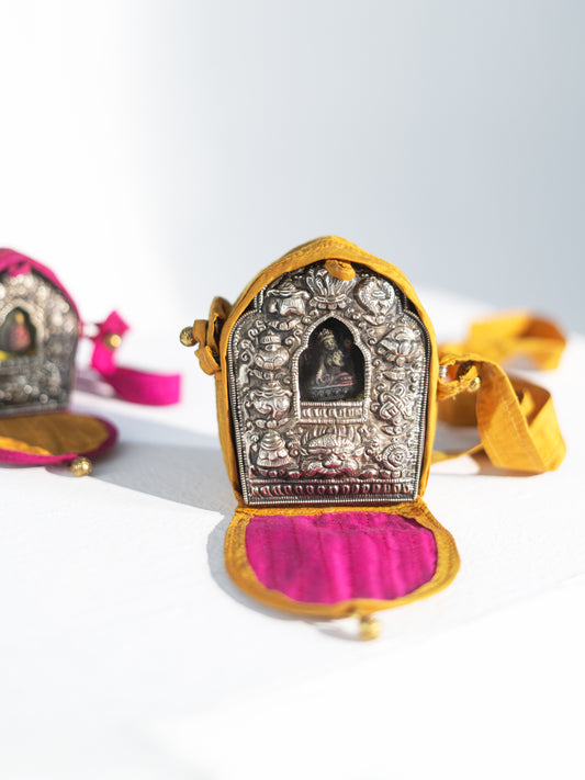 German Silver Travelling Shrine – Medium, Revived Old Piece